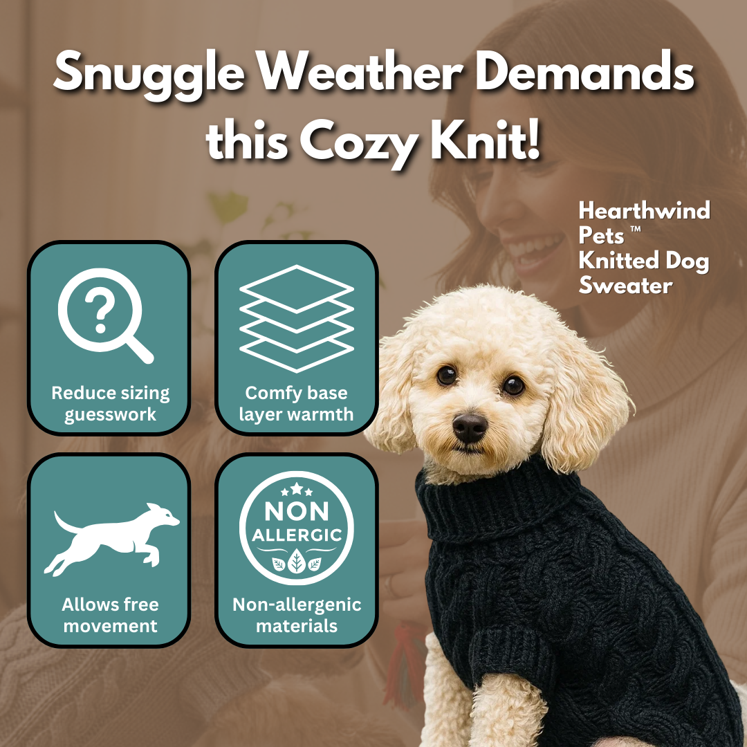 Hearthwind™ Pets Knitted Dog Sweater