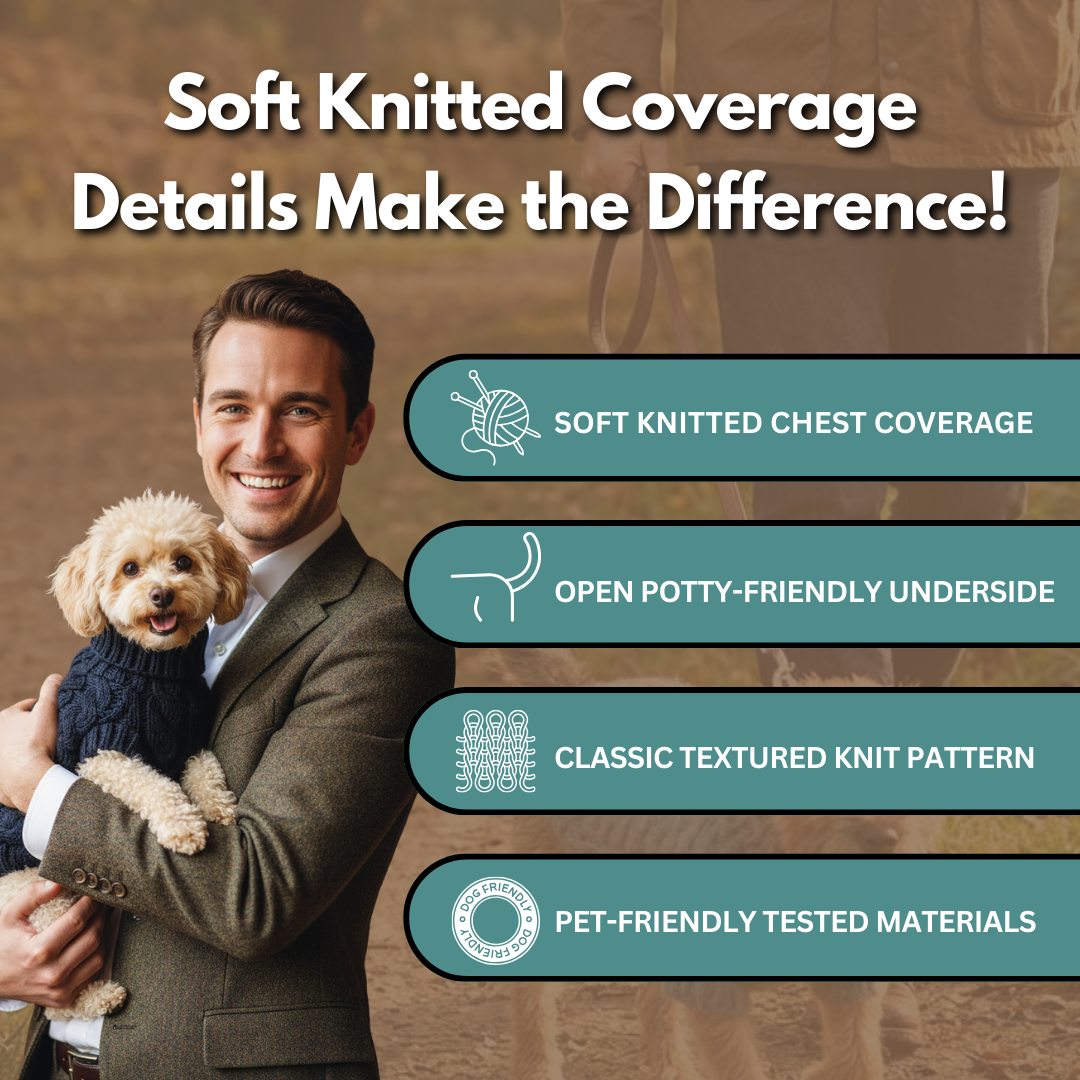 Hearthwind™ Pets Knitted Dog Sweater