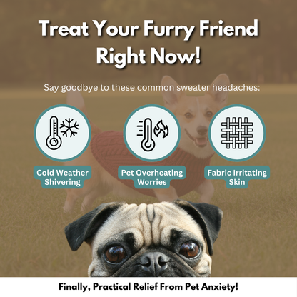 Hearthwind™ Pets Knitted Dog Sweater