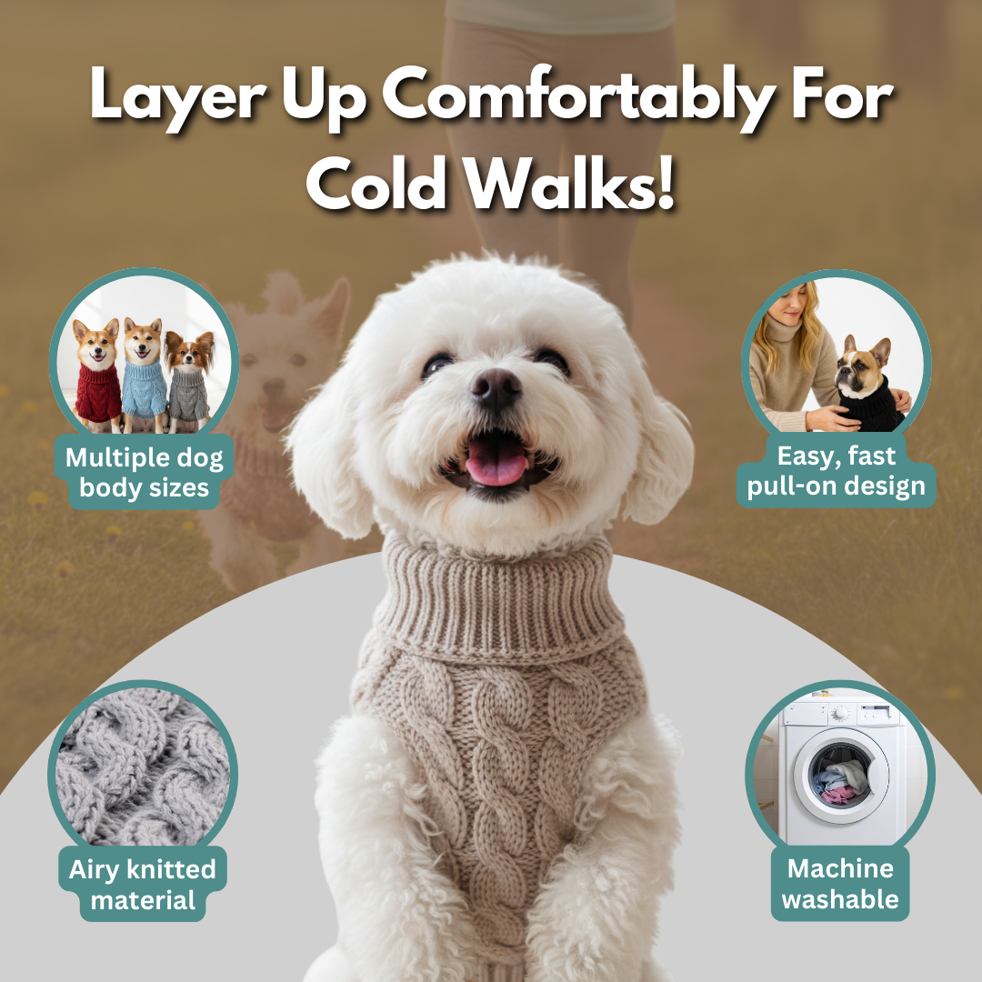 Hearthwind™ Pets Knitted Dog Sweater